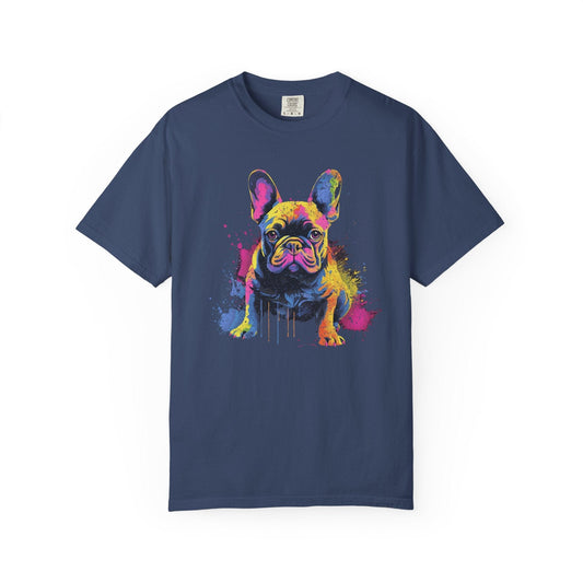 Colorful Frenchie T Shirt