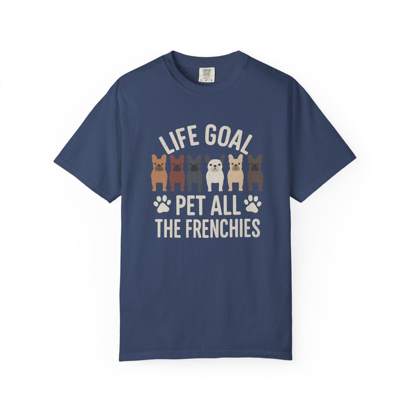 Petting Frenchies T Shirt