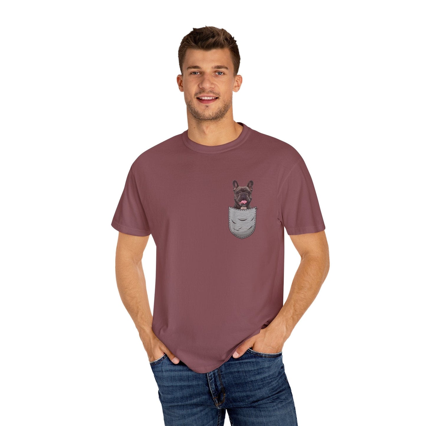 Pocket Frenchie T Shirt