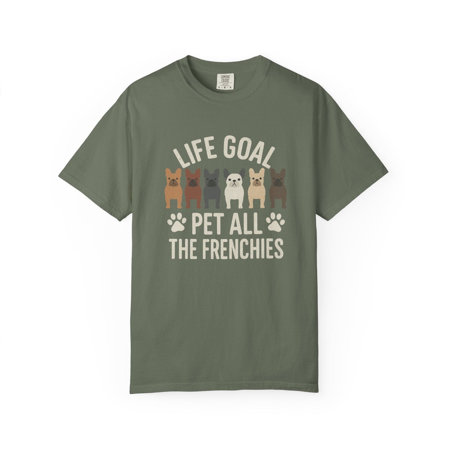 Petting Frenchies T Shirt