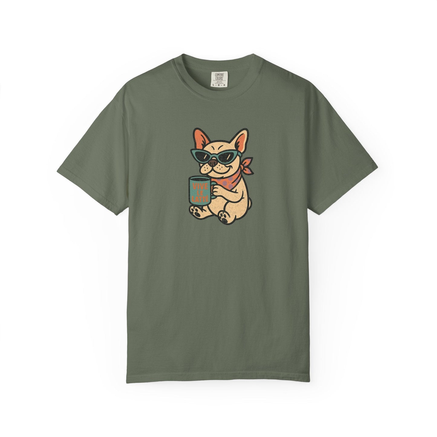 Frenchie Latte T Shirt