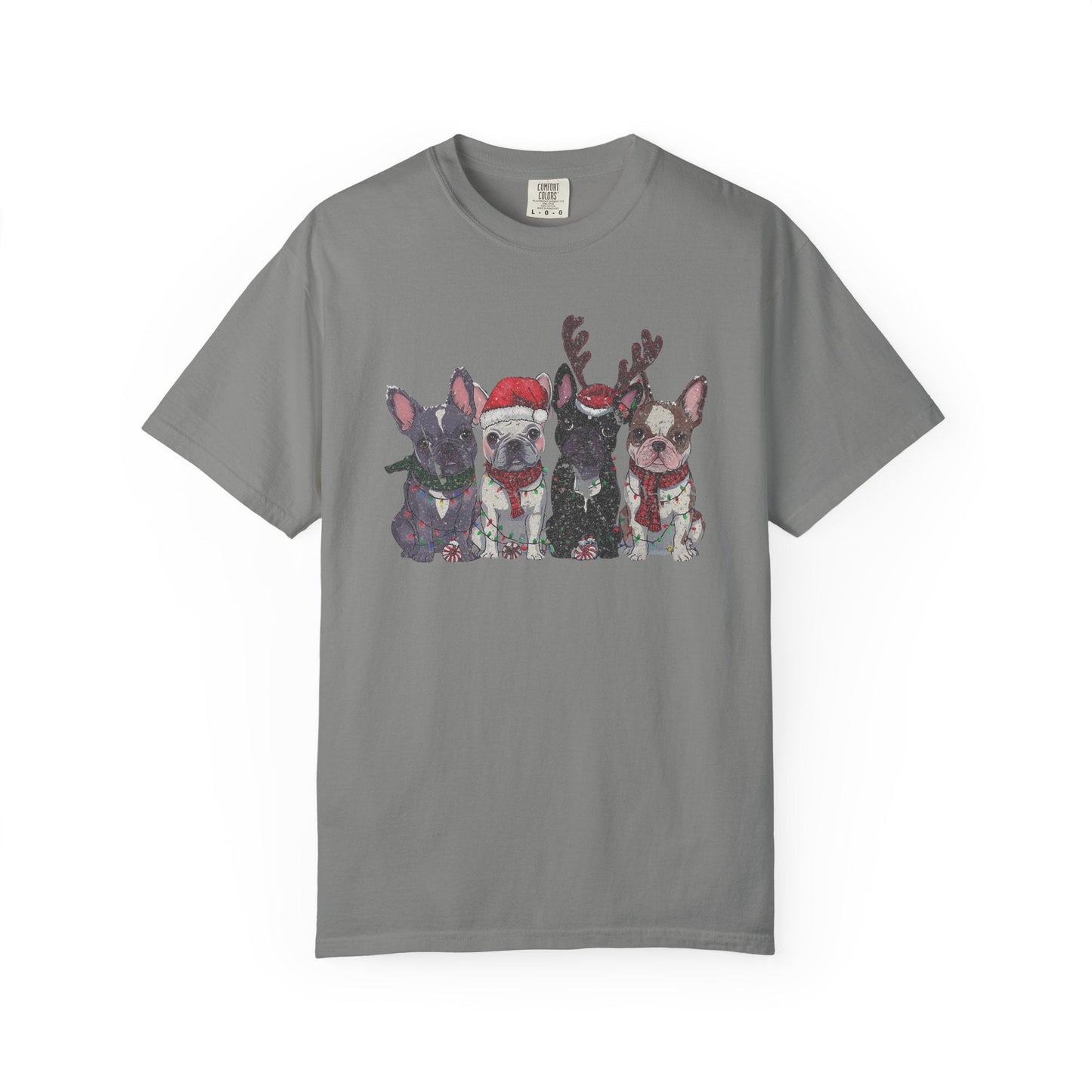 Frenchie Elves T Shirt