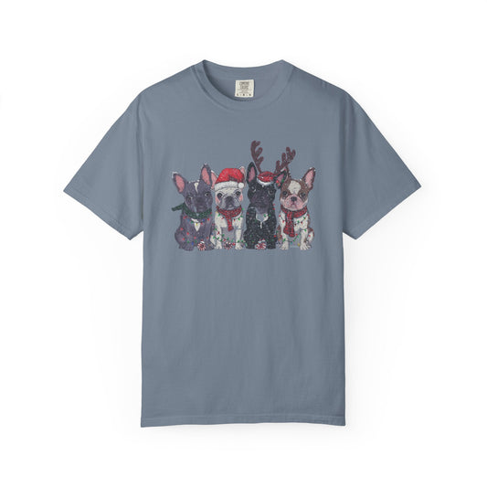 Frenchie Elves T Shirt