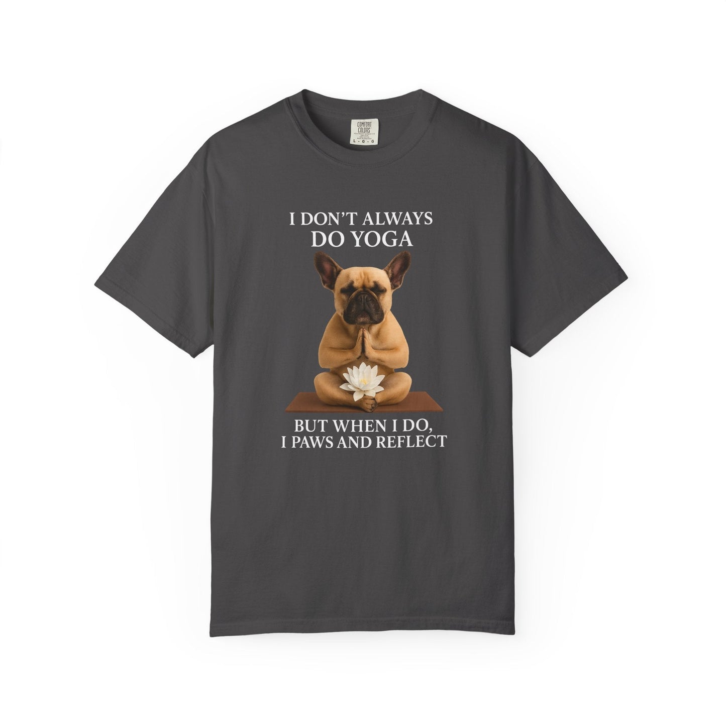 Frenchie Yoga T Shirt #1