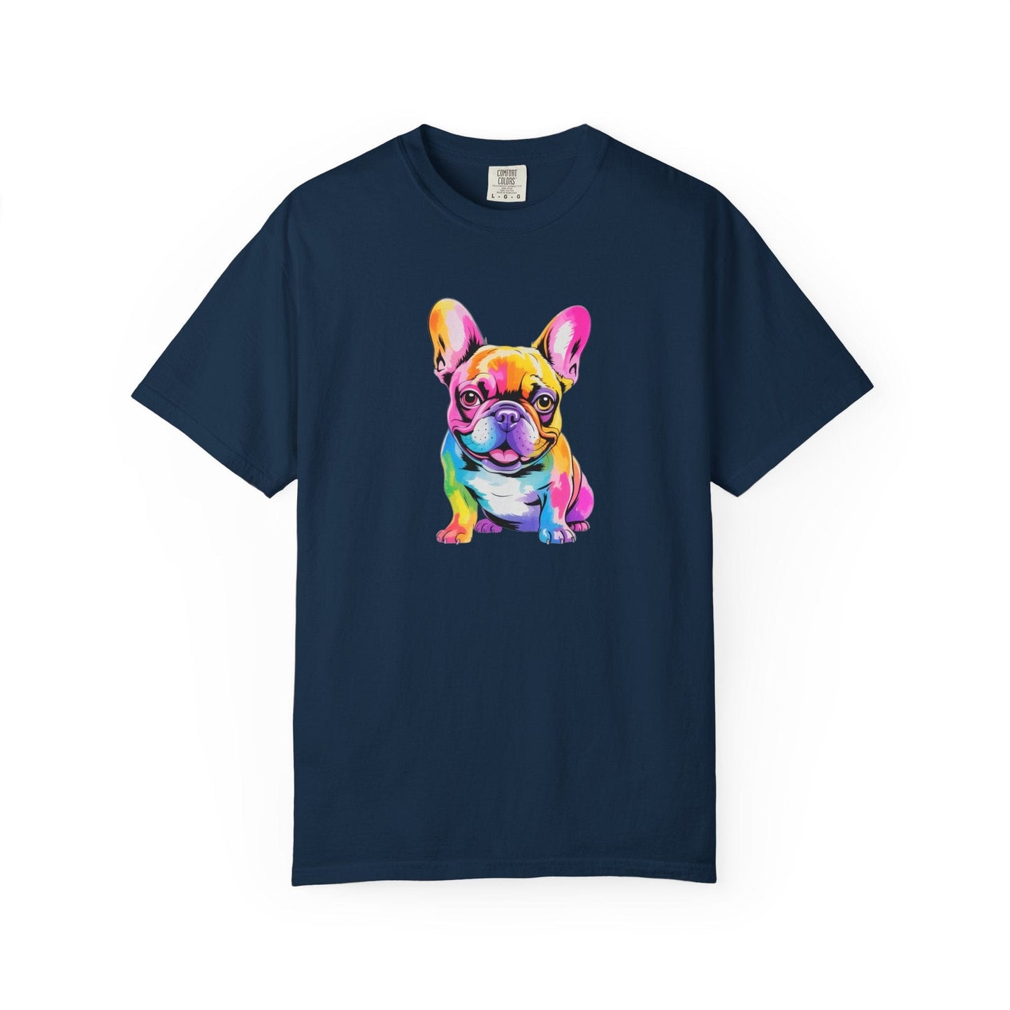 Rainbow Frenchie T Shirt #1
