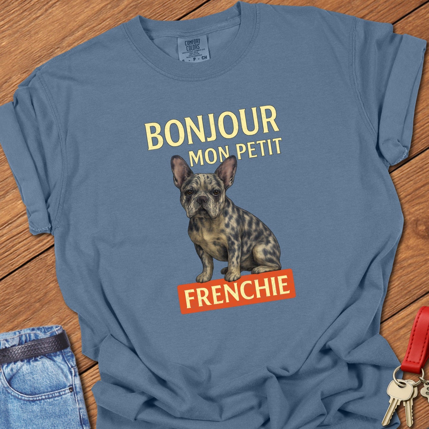 Art Deco Frenchie T Shirt