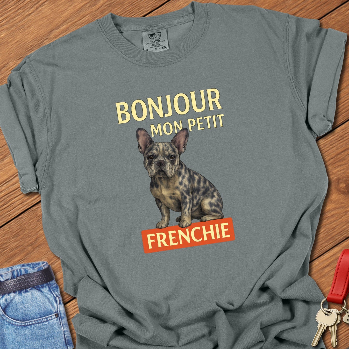 Art Deco Frenchie T Shirt