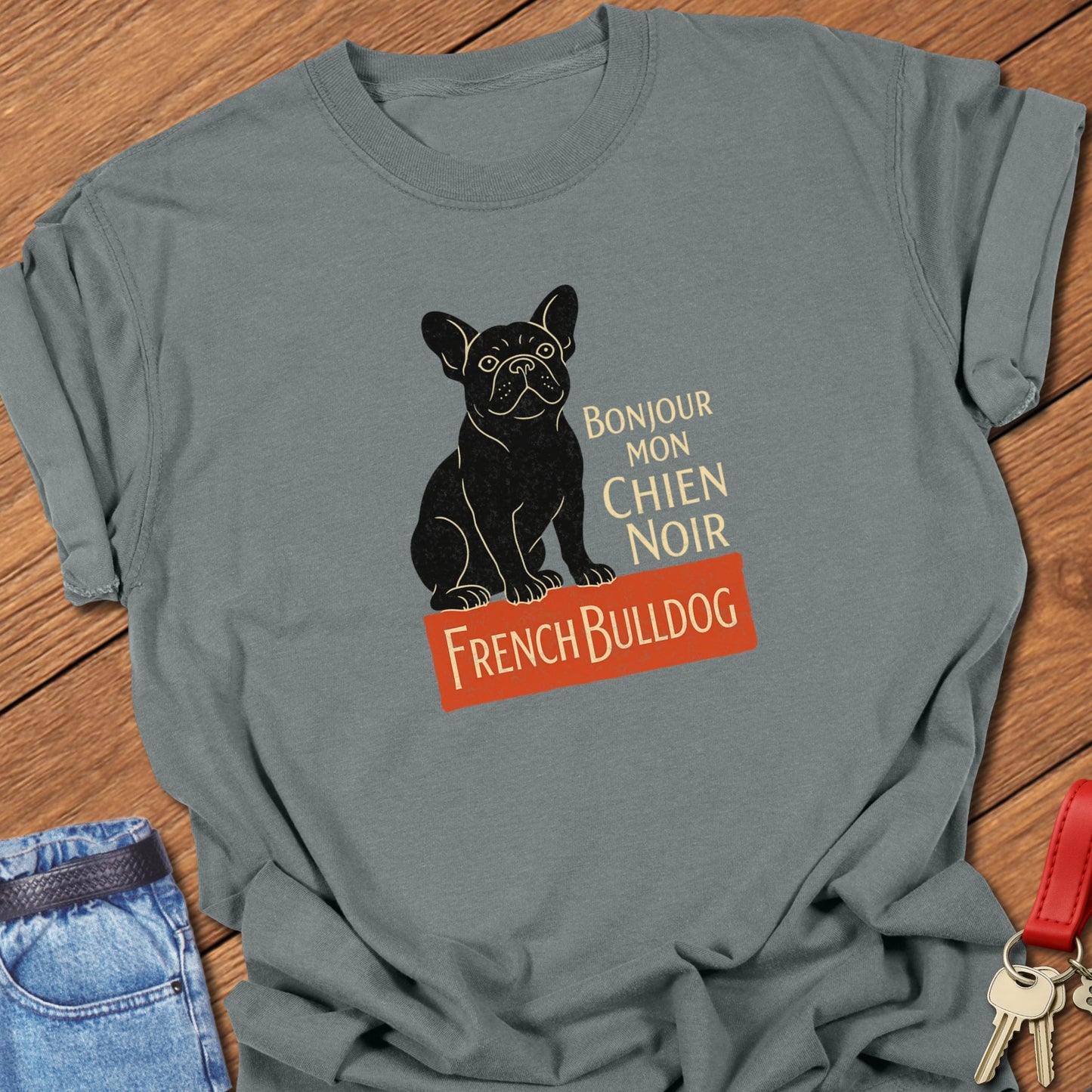 Bonjour Frenchie T Shirt