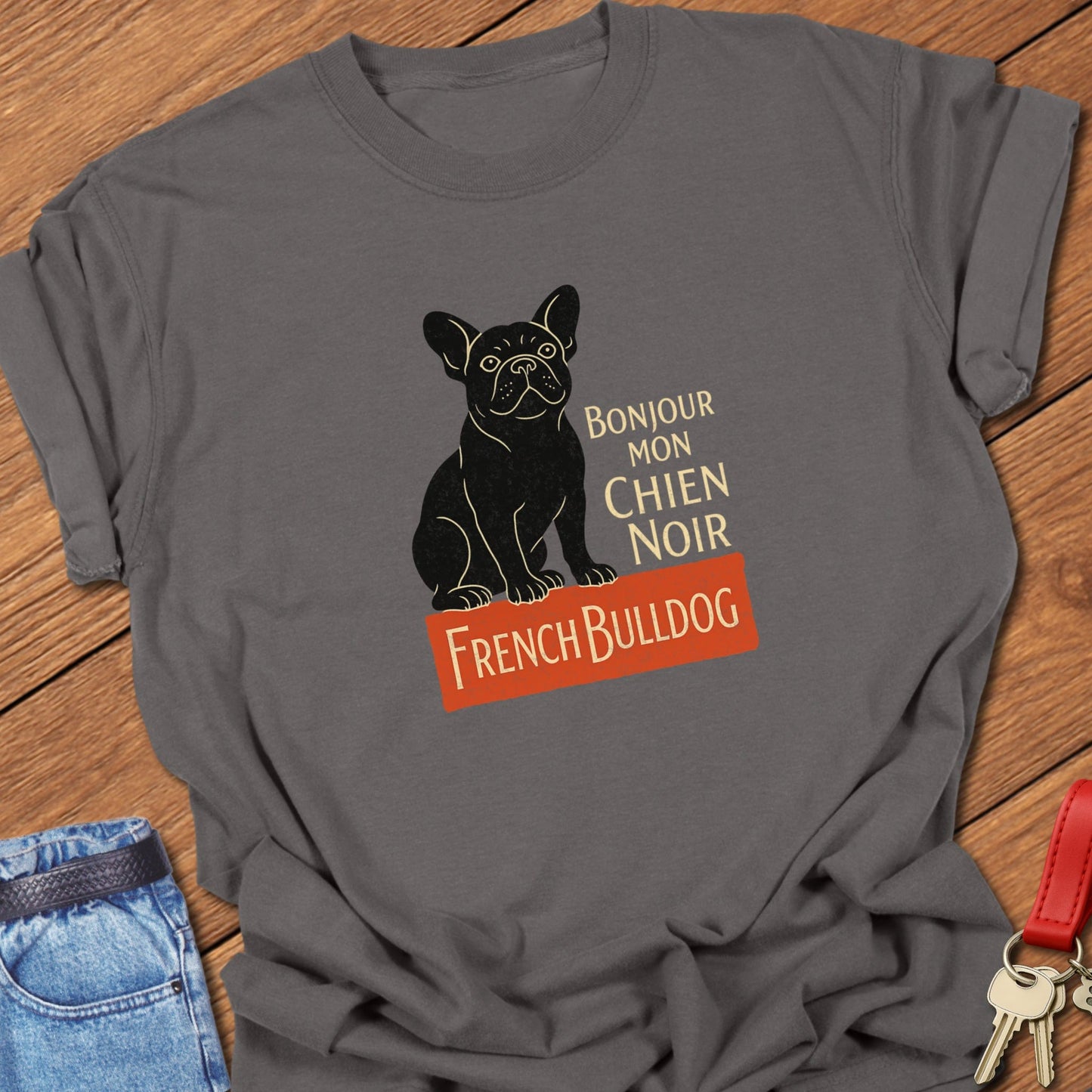 Bonjour Frenchie T Shirt