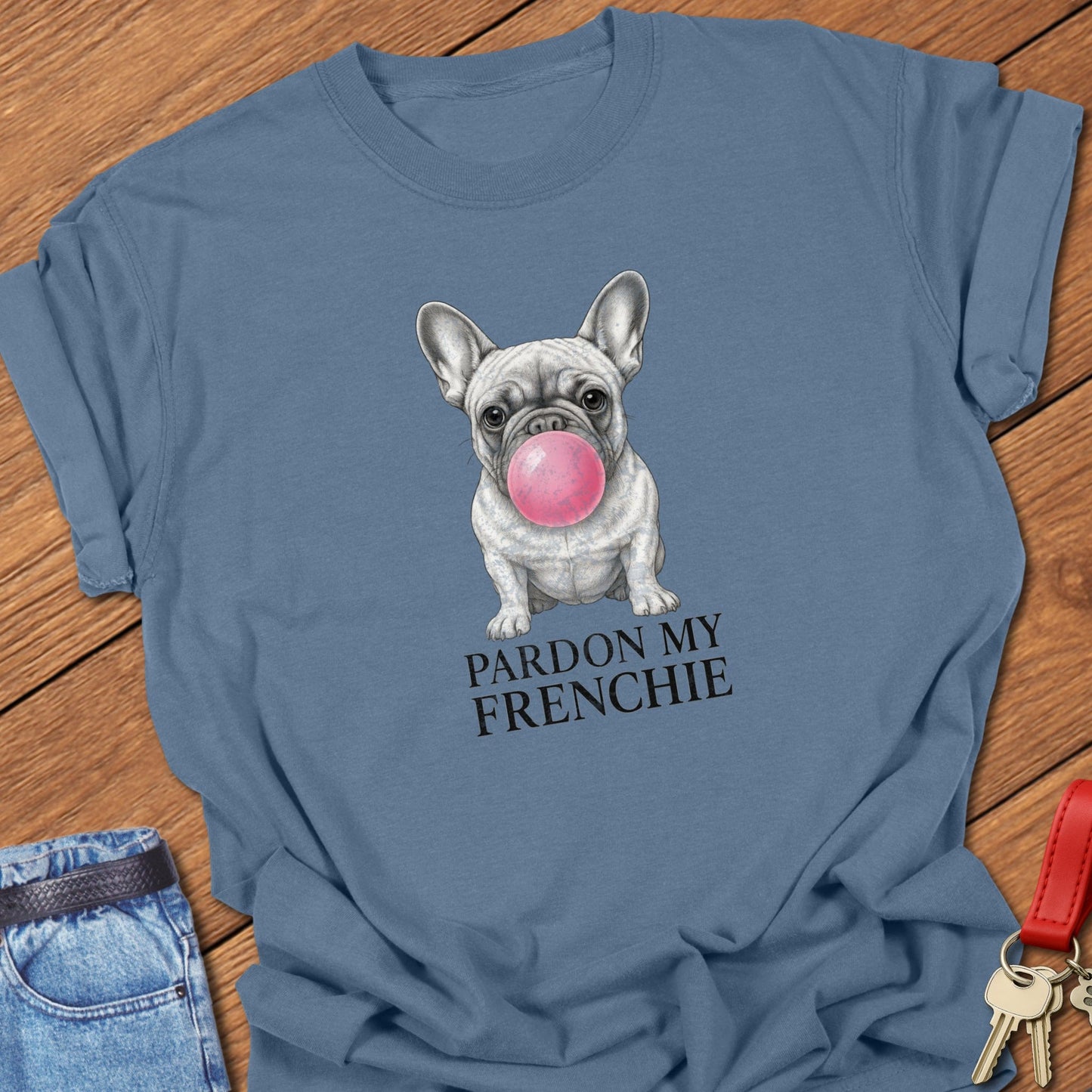 Frenchie Bubblegum T Shirt