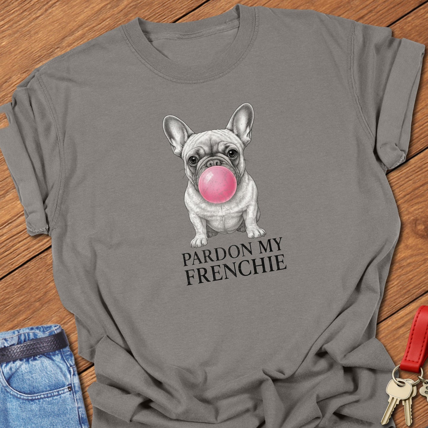 Frenchie Bubblegum T Shirt