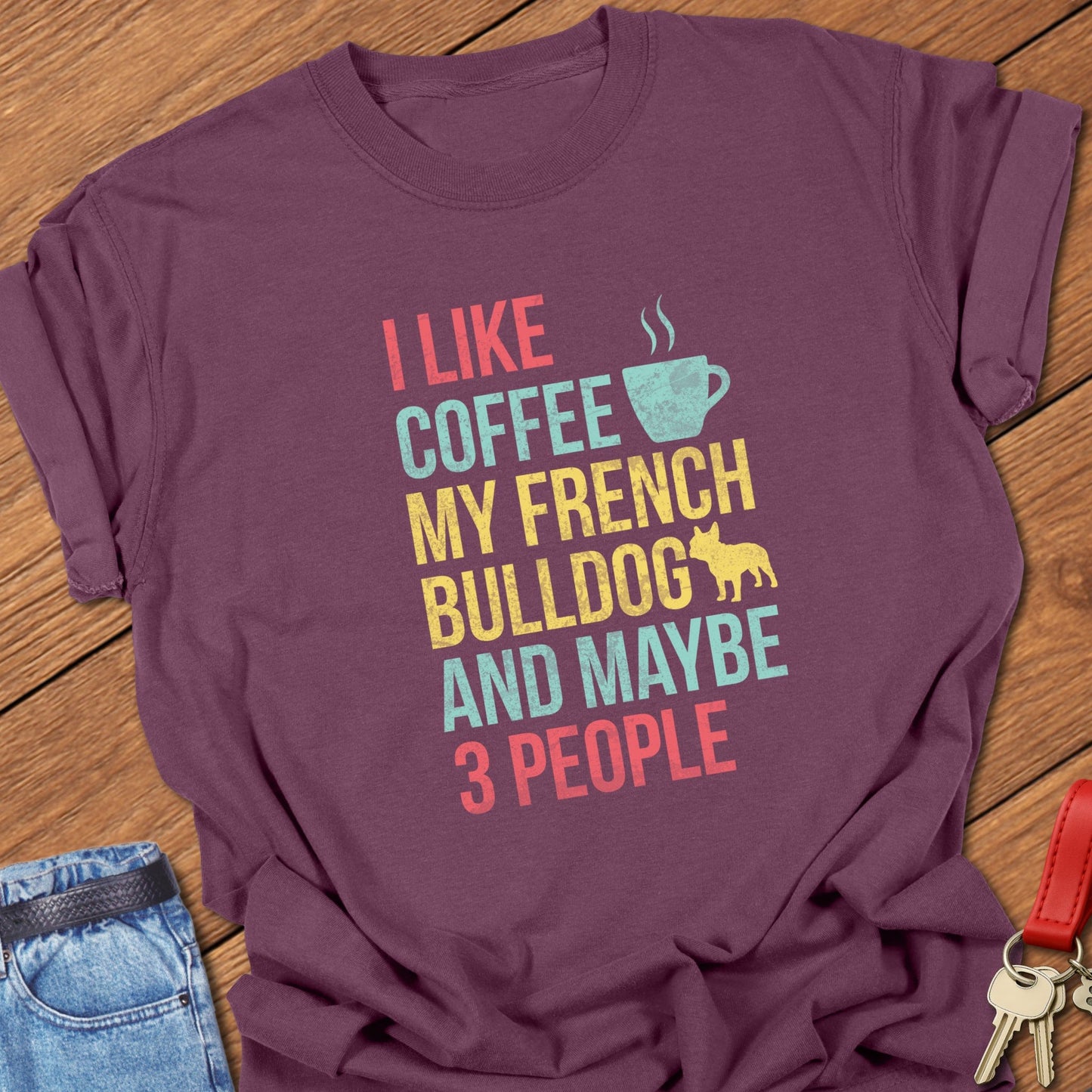Coffee Frenchie T Shirt