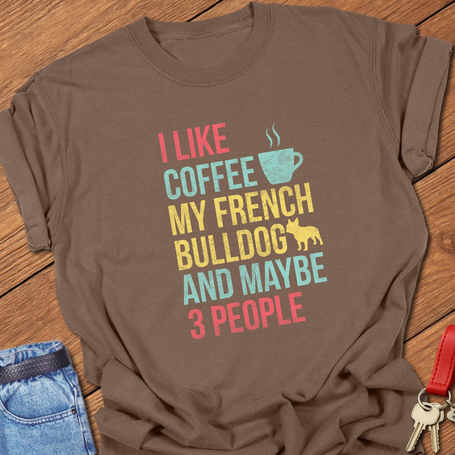 Coffee Frenchie T Shirt