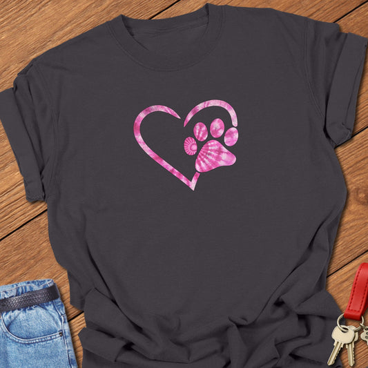 Frenchie Heart T Shirt