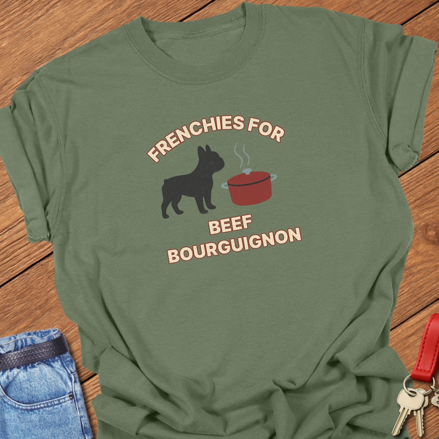 Frenchie Beef T Shirt