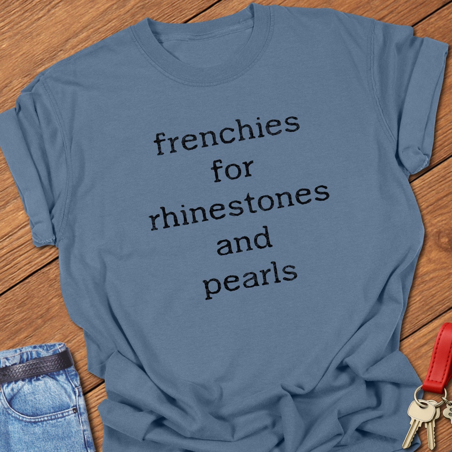 Frenchie Bling T Shirt