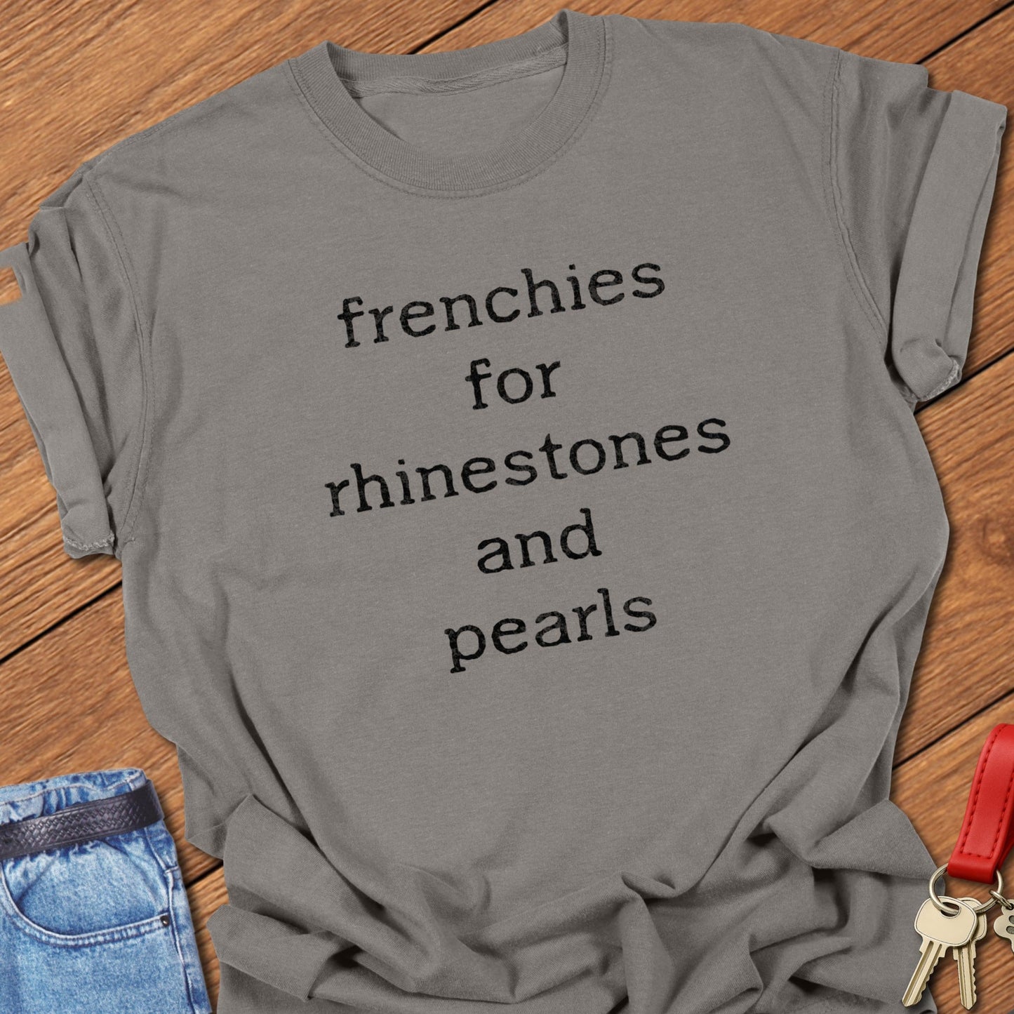 Frenchie Bling T Shirt