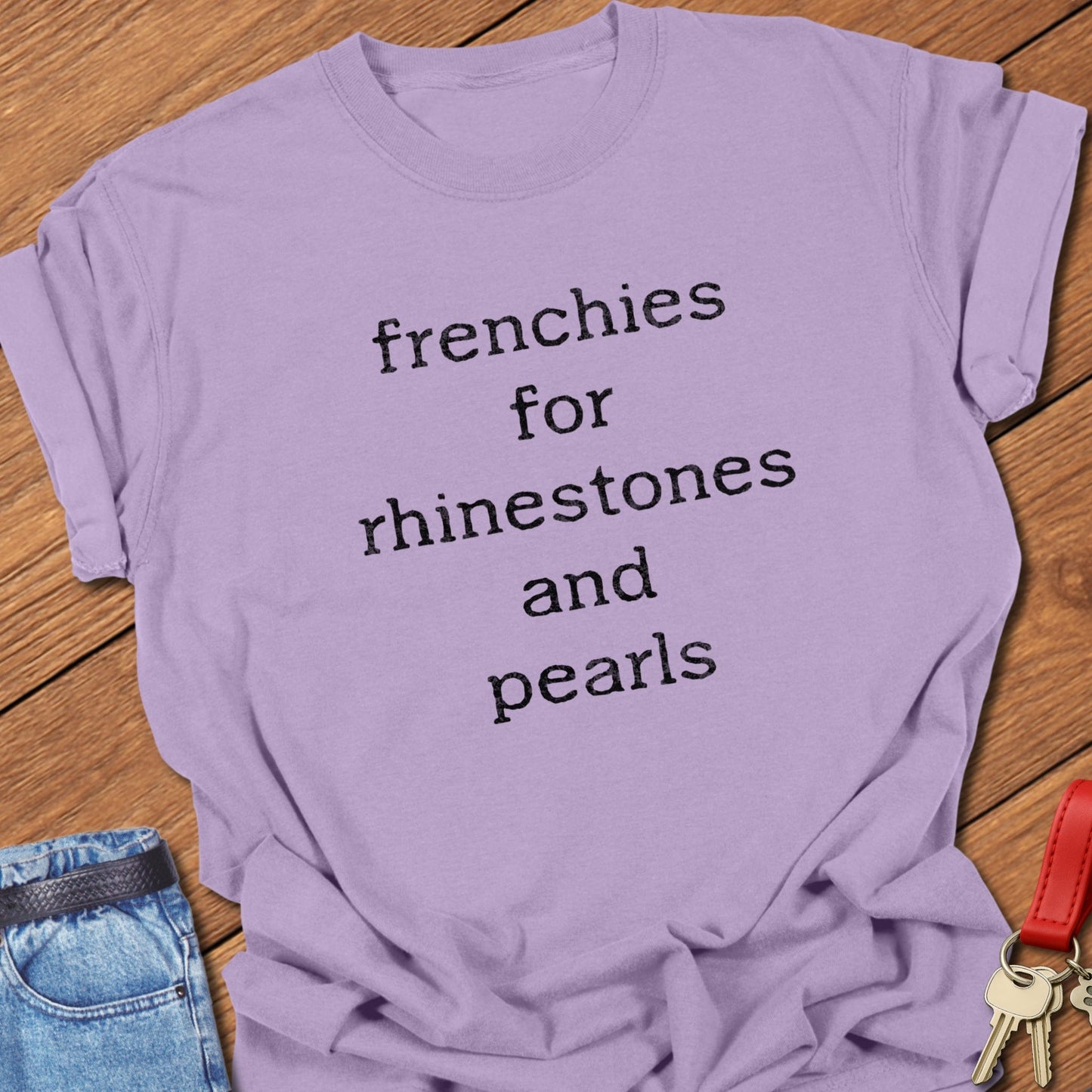 Frenchie Bling T Shirt