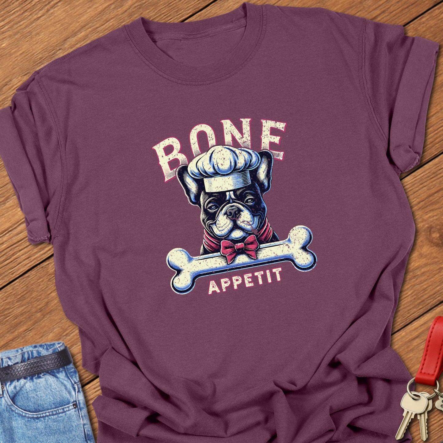 Frenchie Chef T Shirt