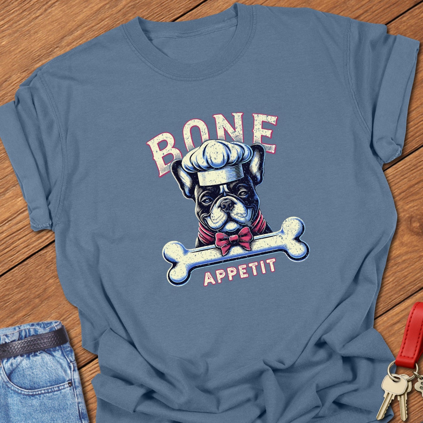 Frenchie Chef T Shirt