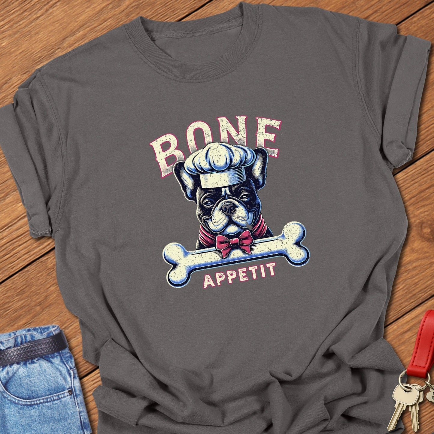 Frenchie Chef T Shirt