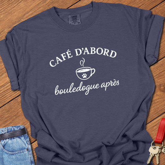 Frenchie Cafe T Shirt