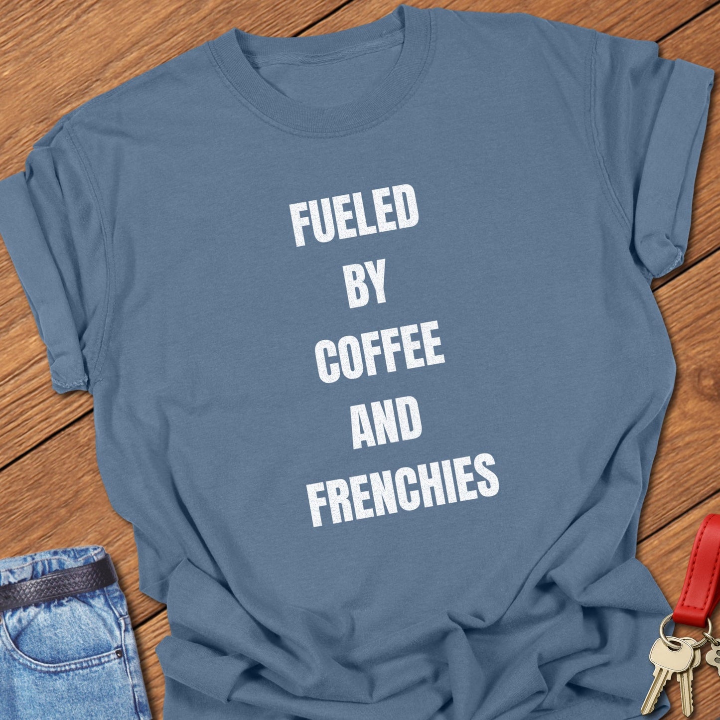 Frenchie Coffee T Shirt