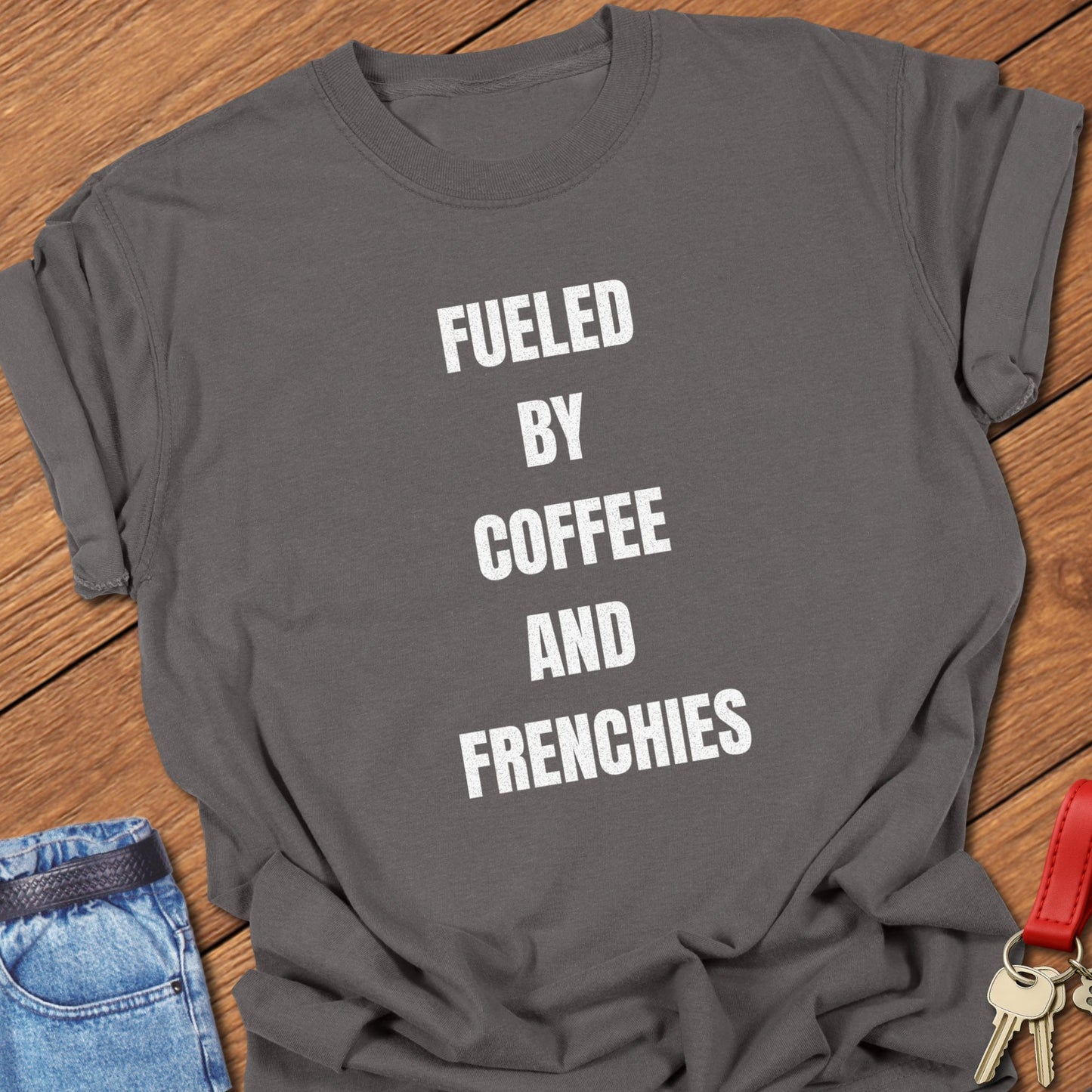 Frenchie Coffee T Shirt
