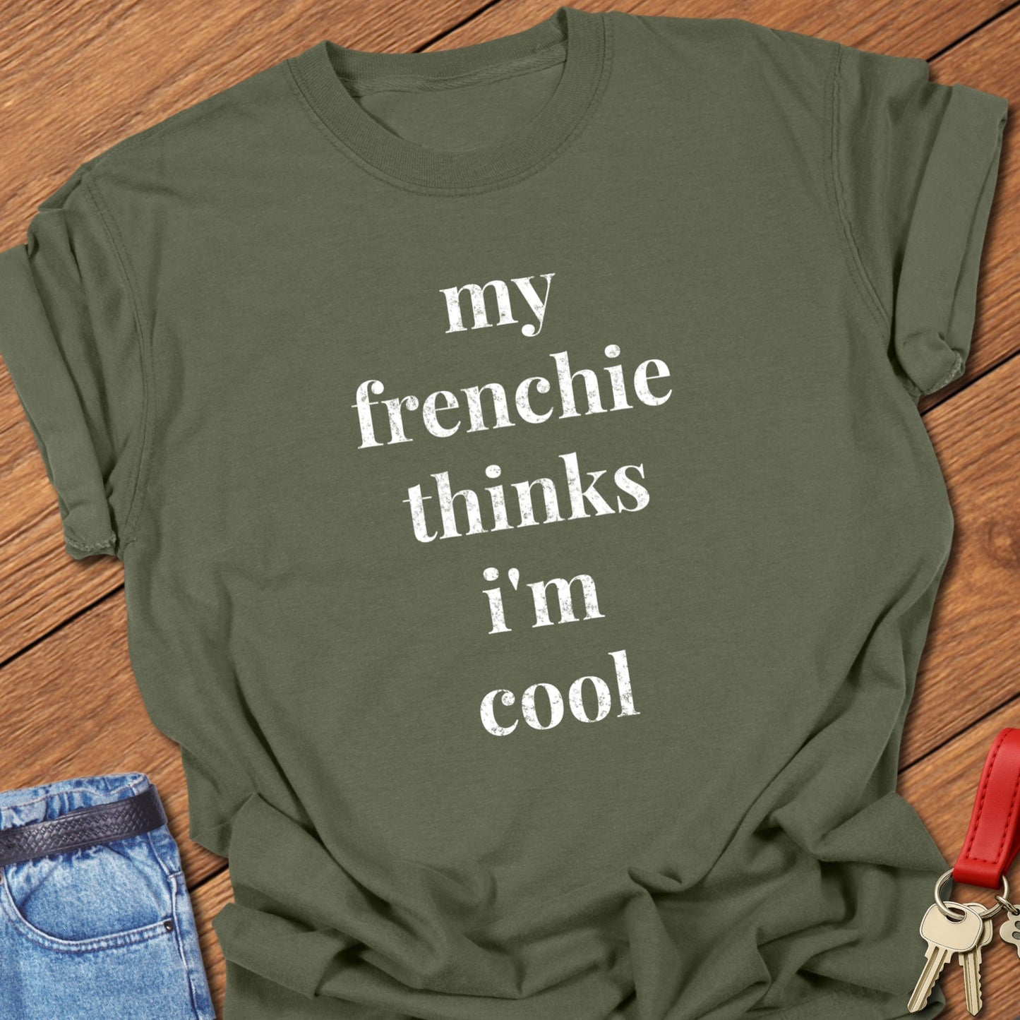 Frenchie Cool T Shirt