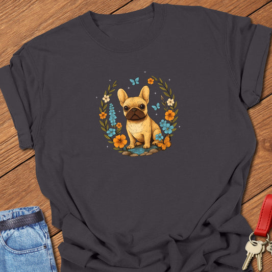 Frenchie Garden T Shirt