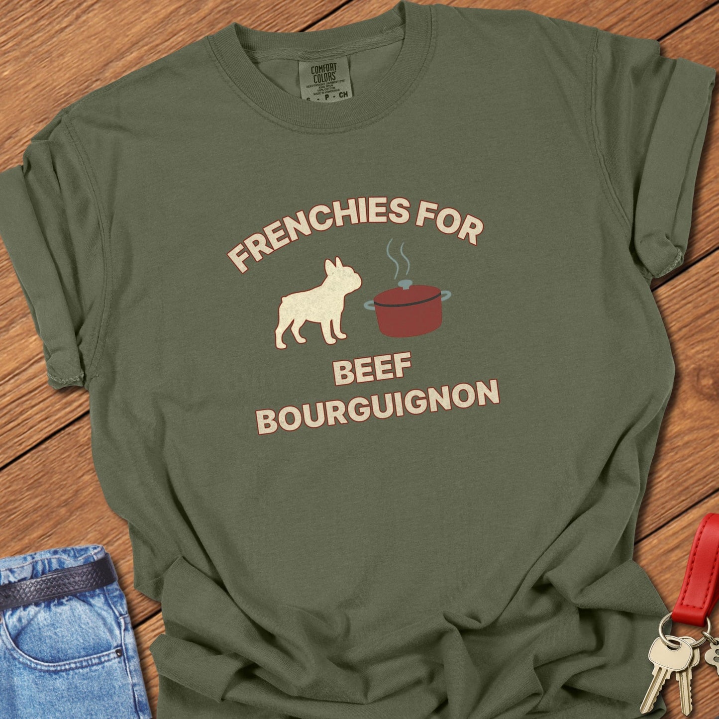 Frenchie Gourmet T Shirt