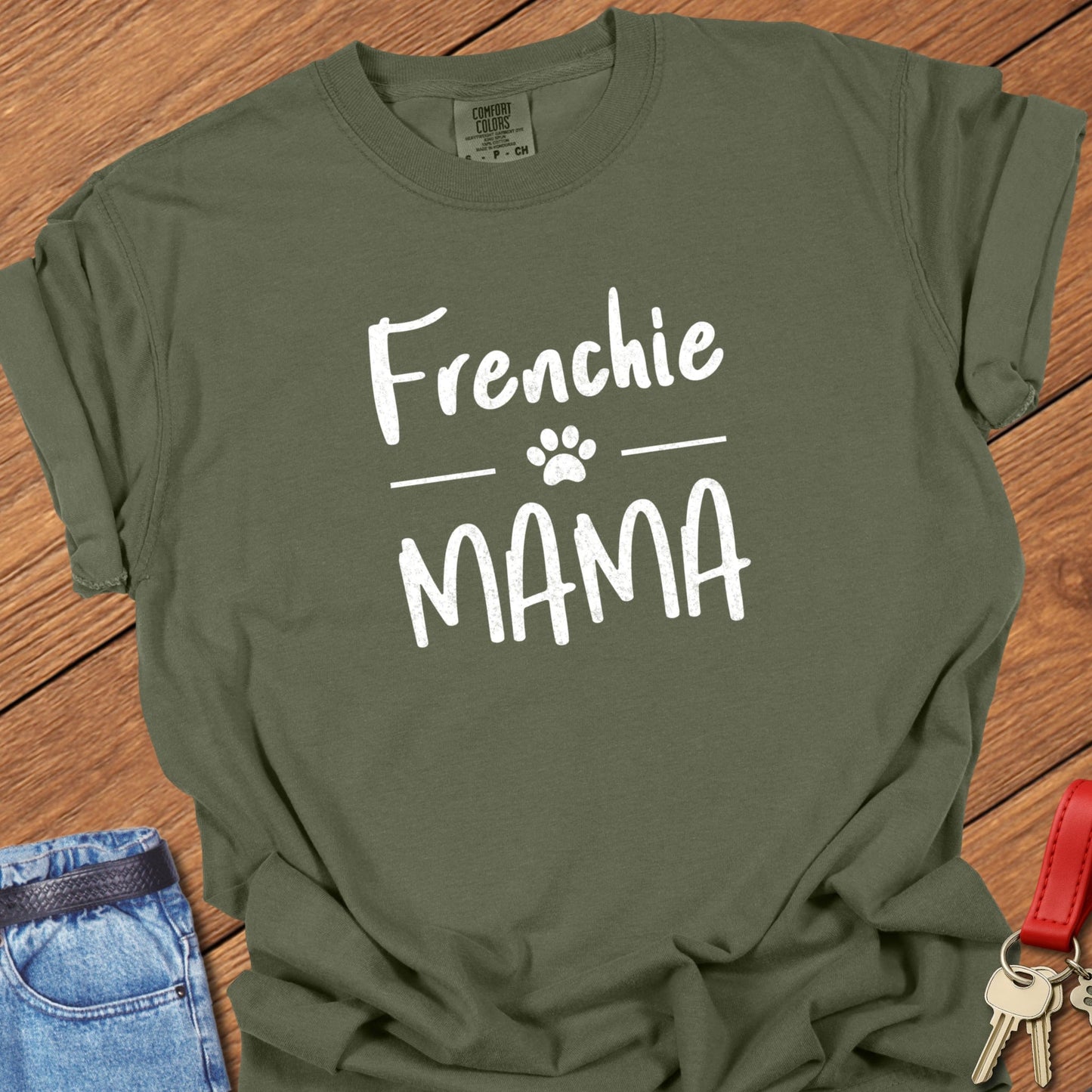 Frenchie Mama T Shirt