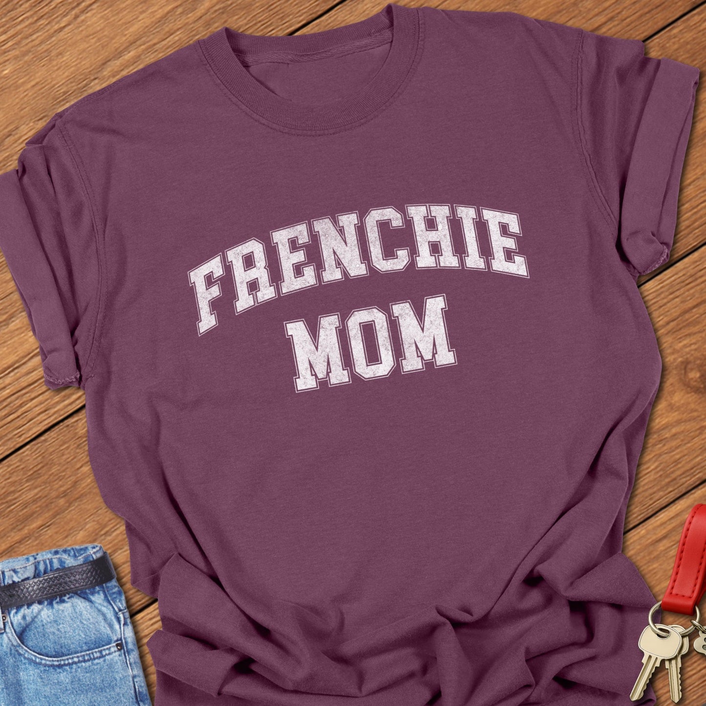 Frenchie Mom T Shirt #4
