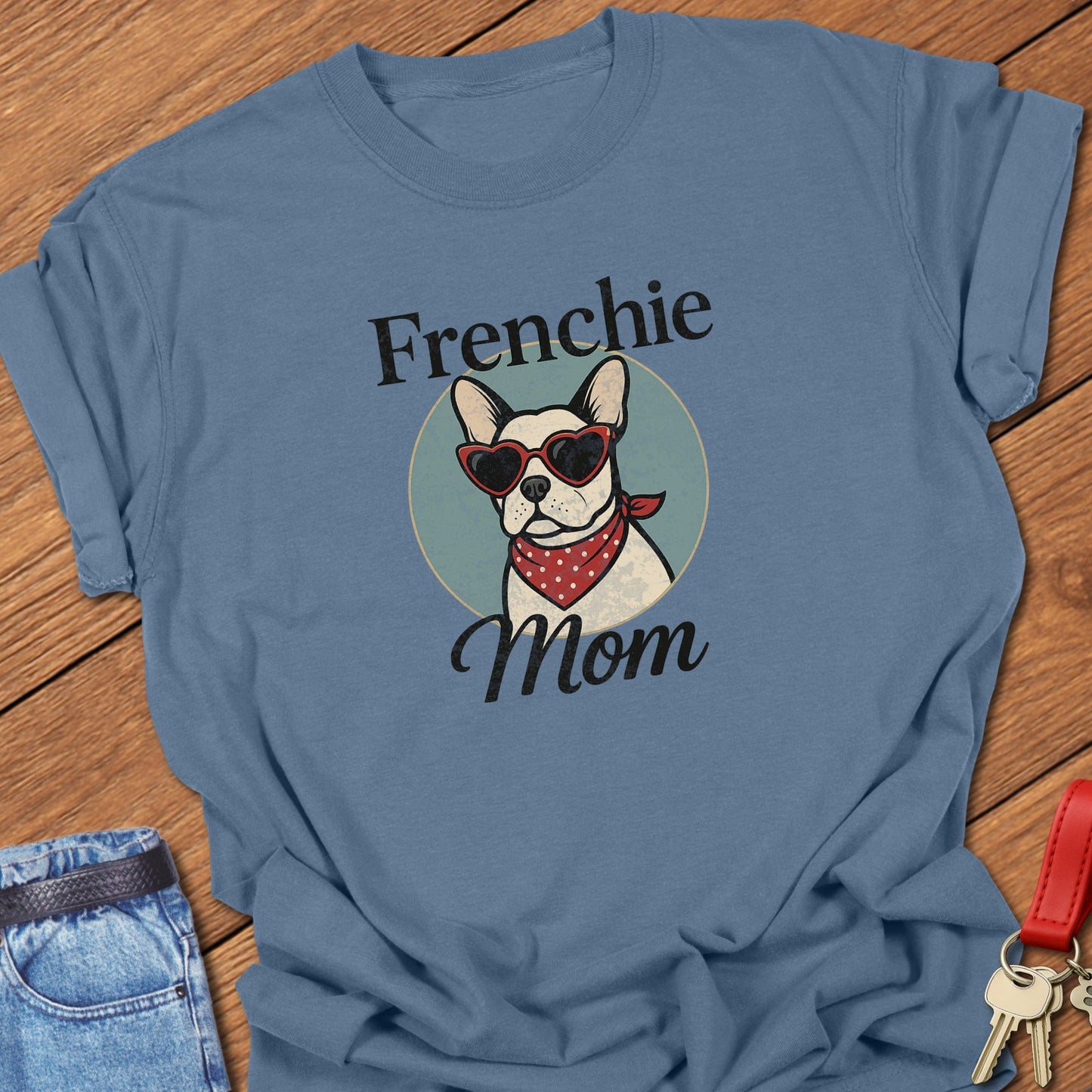 Frenchie Mom T Shirt #5