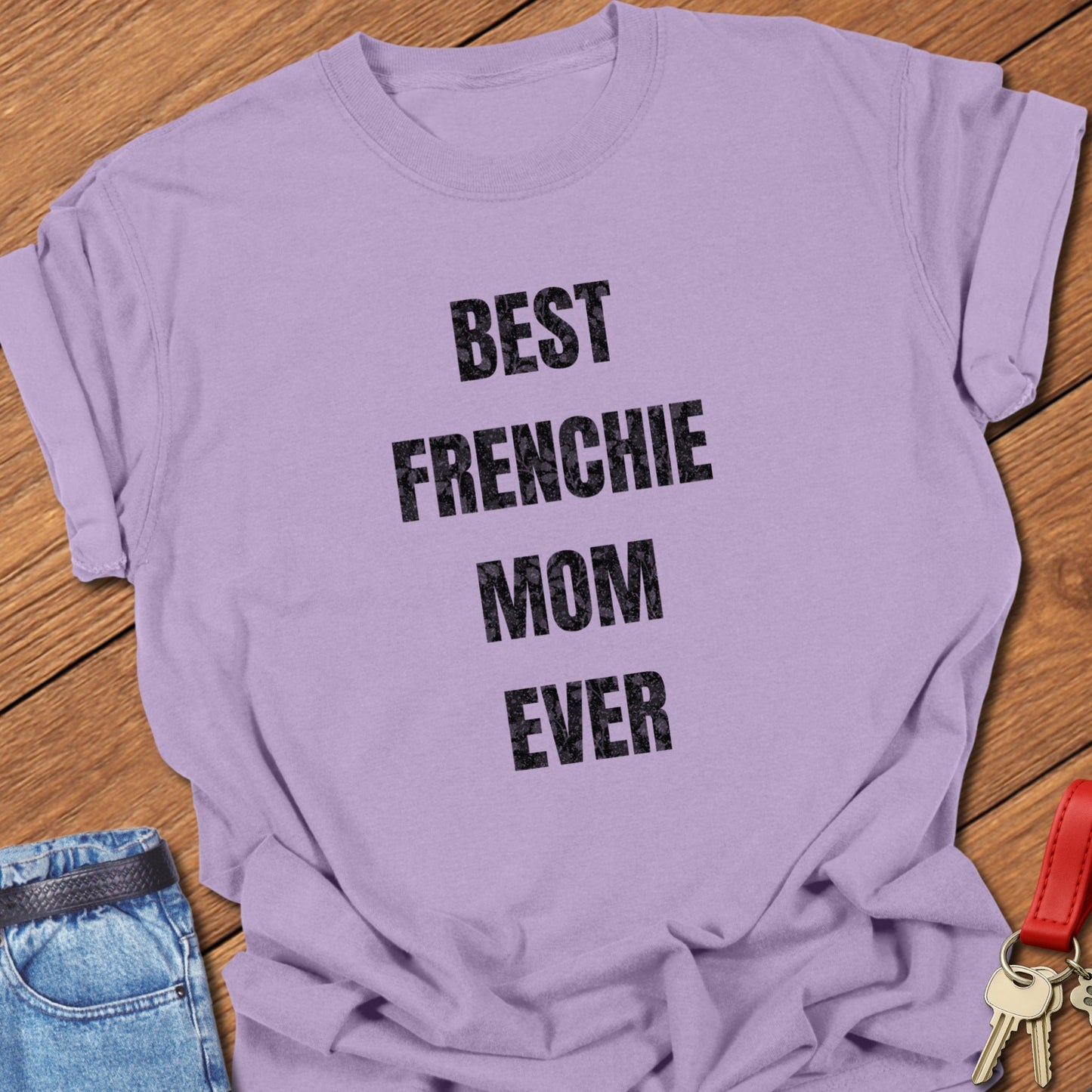Frenchie Mom T Shirt #8
