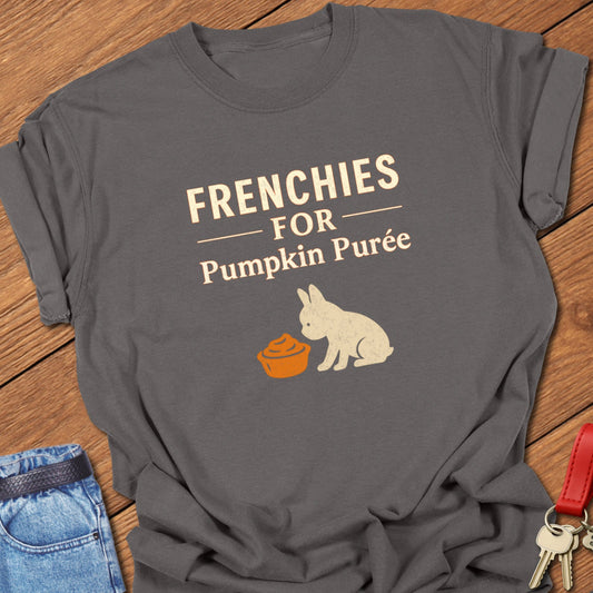 Frenchie Pumpkin T Shirt