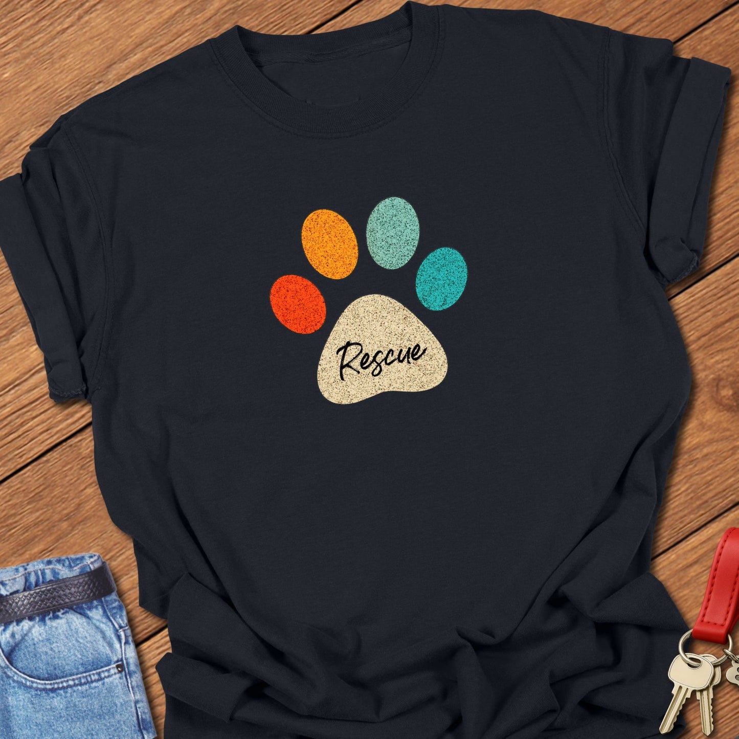 Frenchie Rescue T Shirt