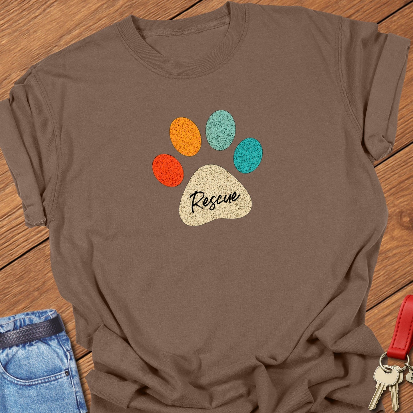 Frenchie Rescue T Shirt