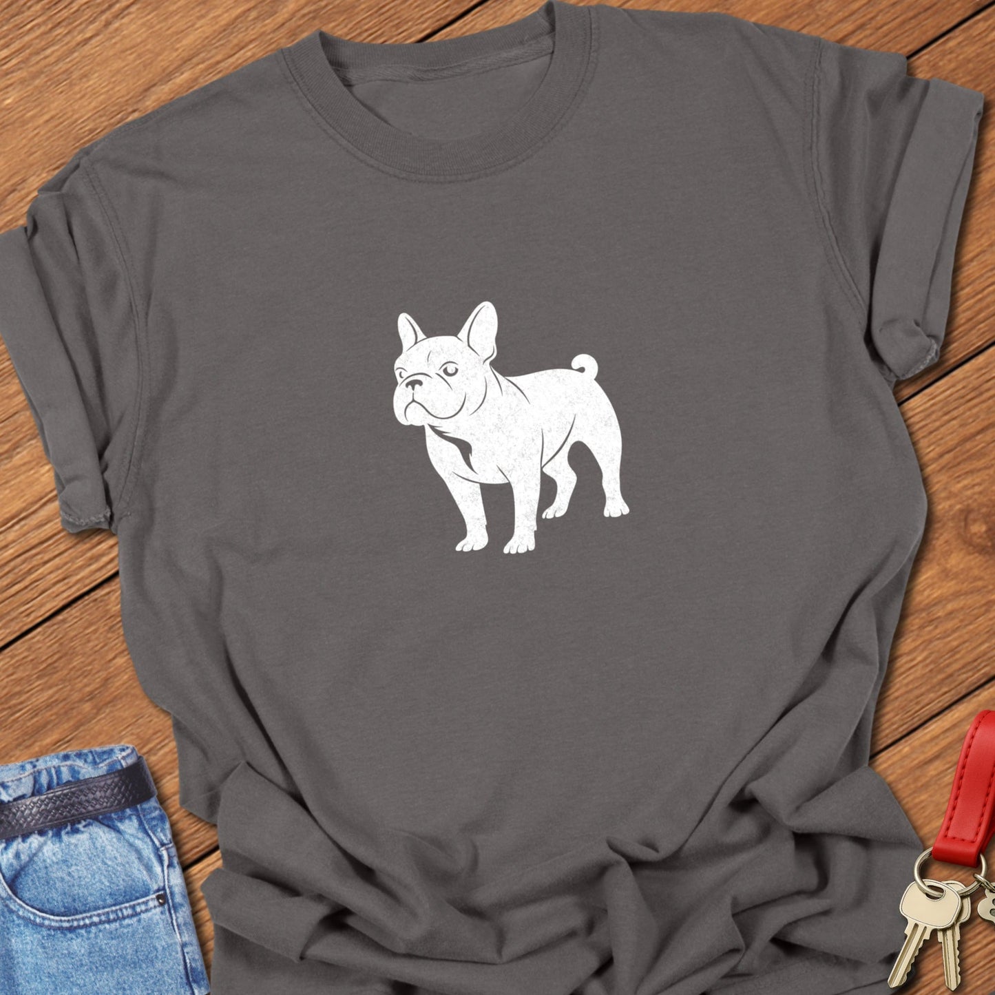 Frenchie Ghost T Shirt