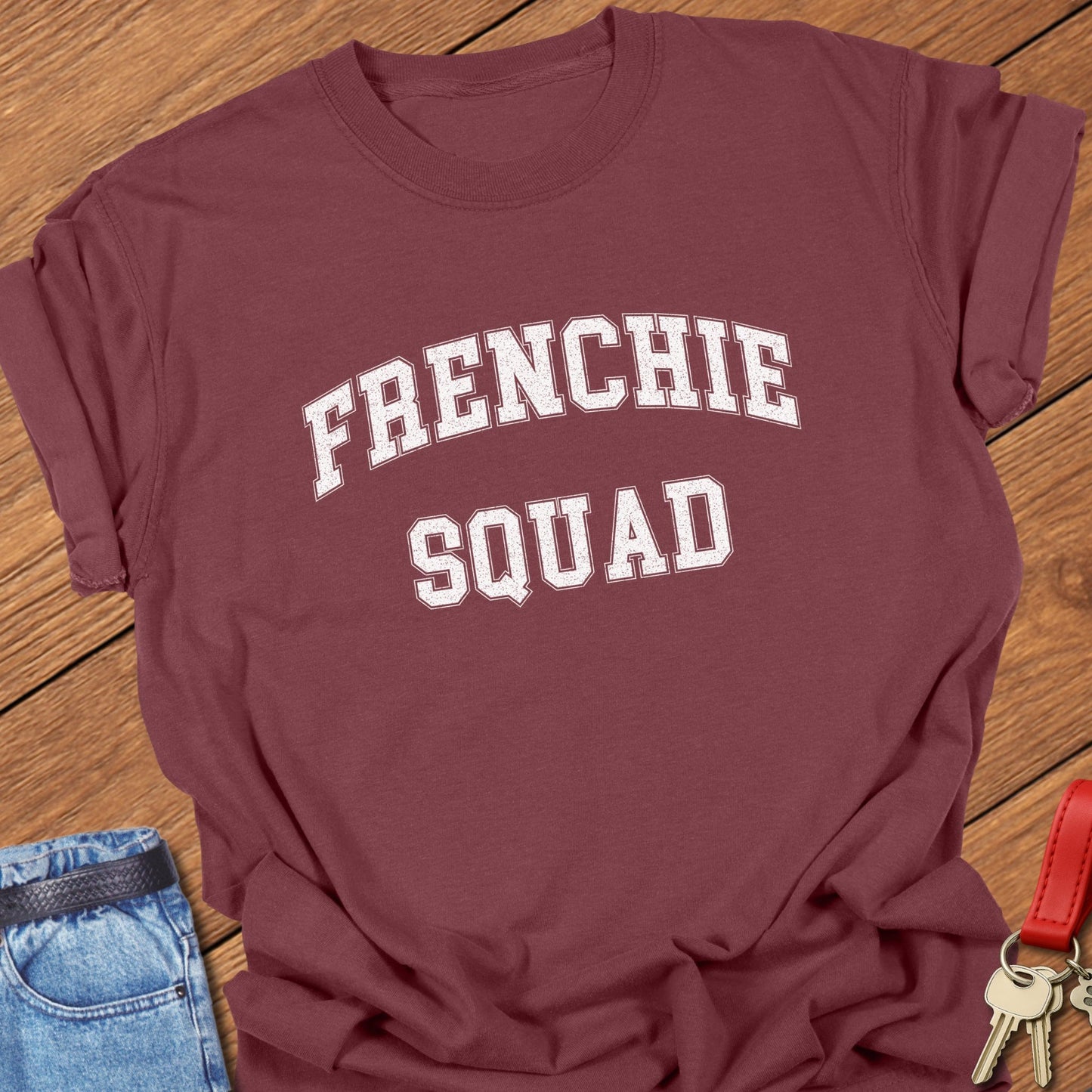Frenchie Squad T Shirt
