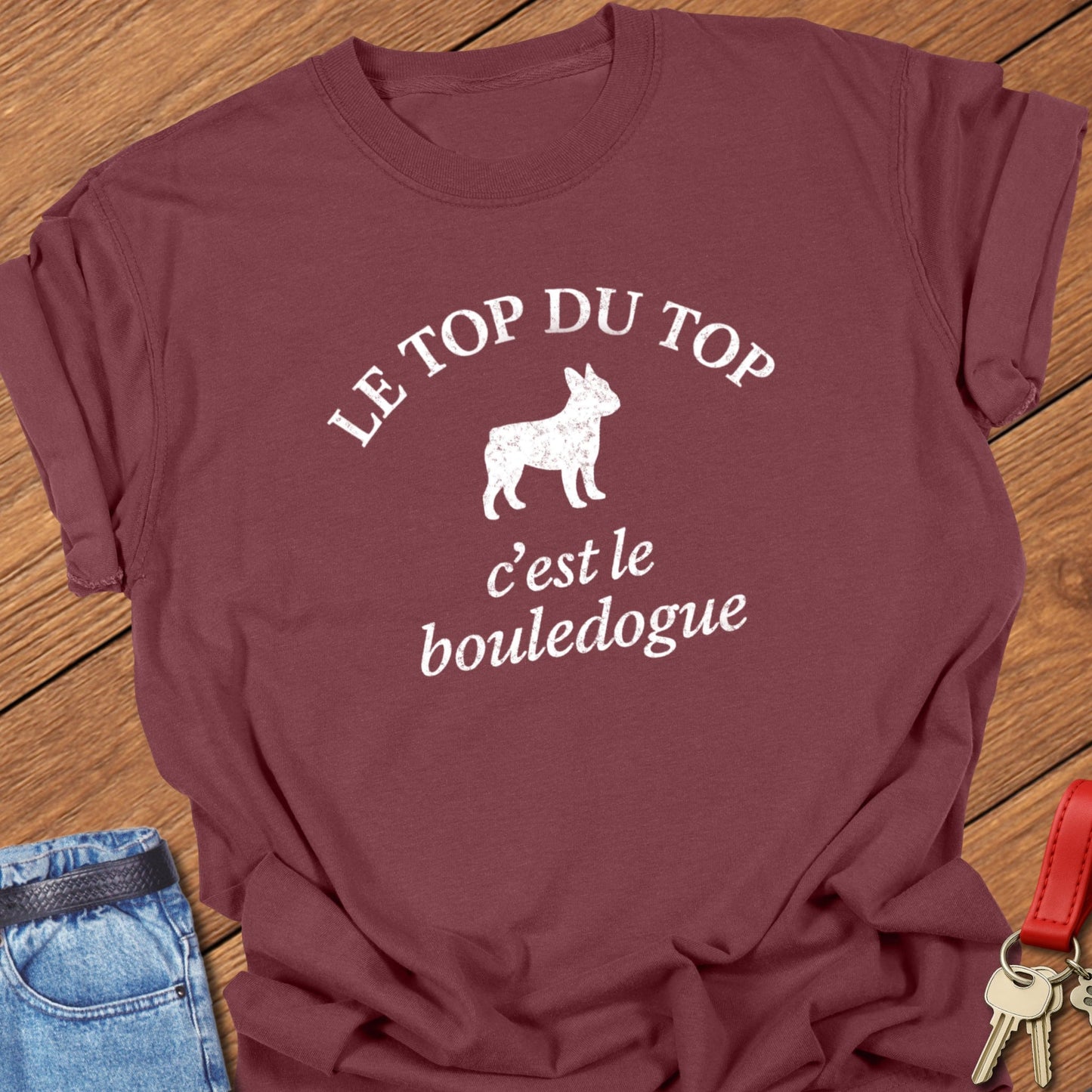 Frenchie Tops T Shirt