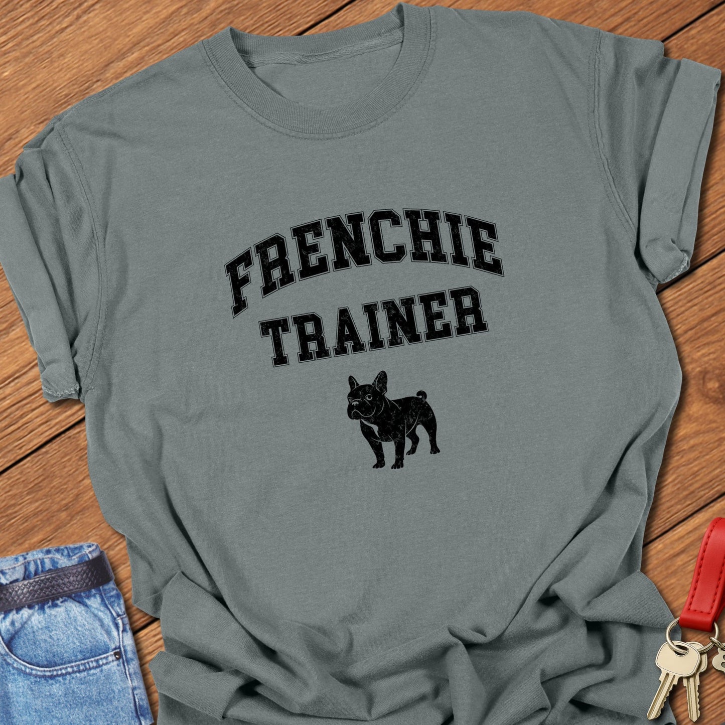 Frenchie Trainer T Shirt