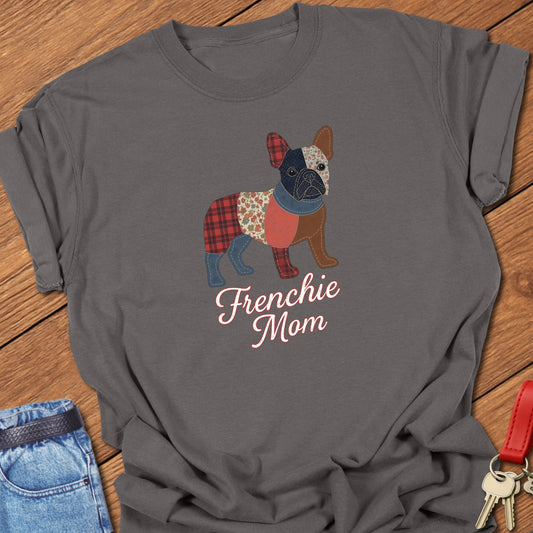 Patchwork Frenchie T Shirt