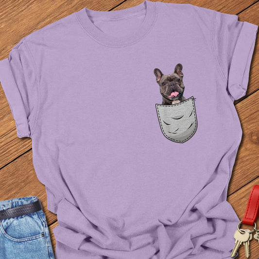 Pocket Frenchie T Shirt