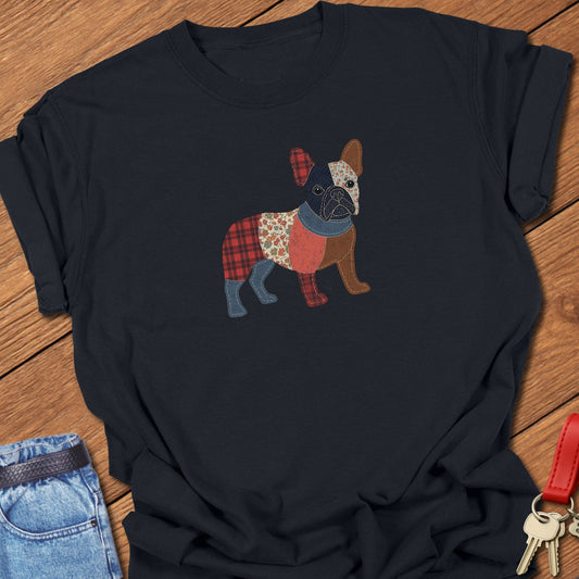 Quilted Frenchie T Shirt