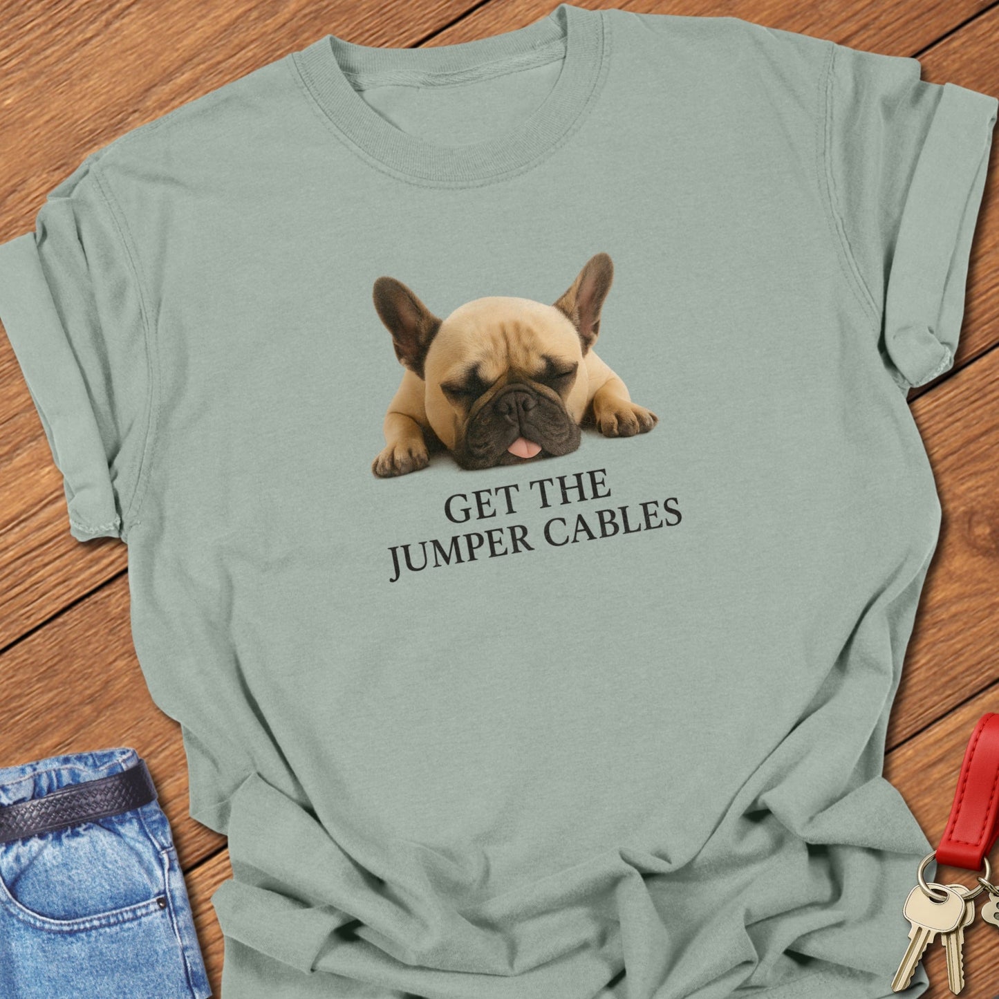 Slumbering Frenchie T Shirt
