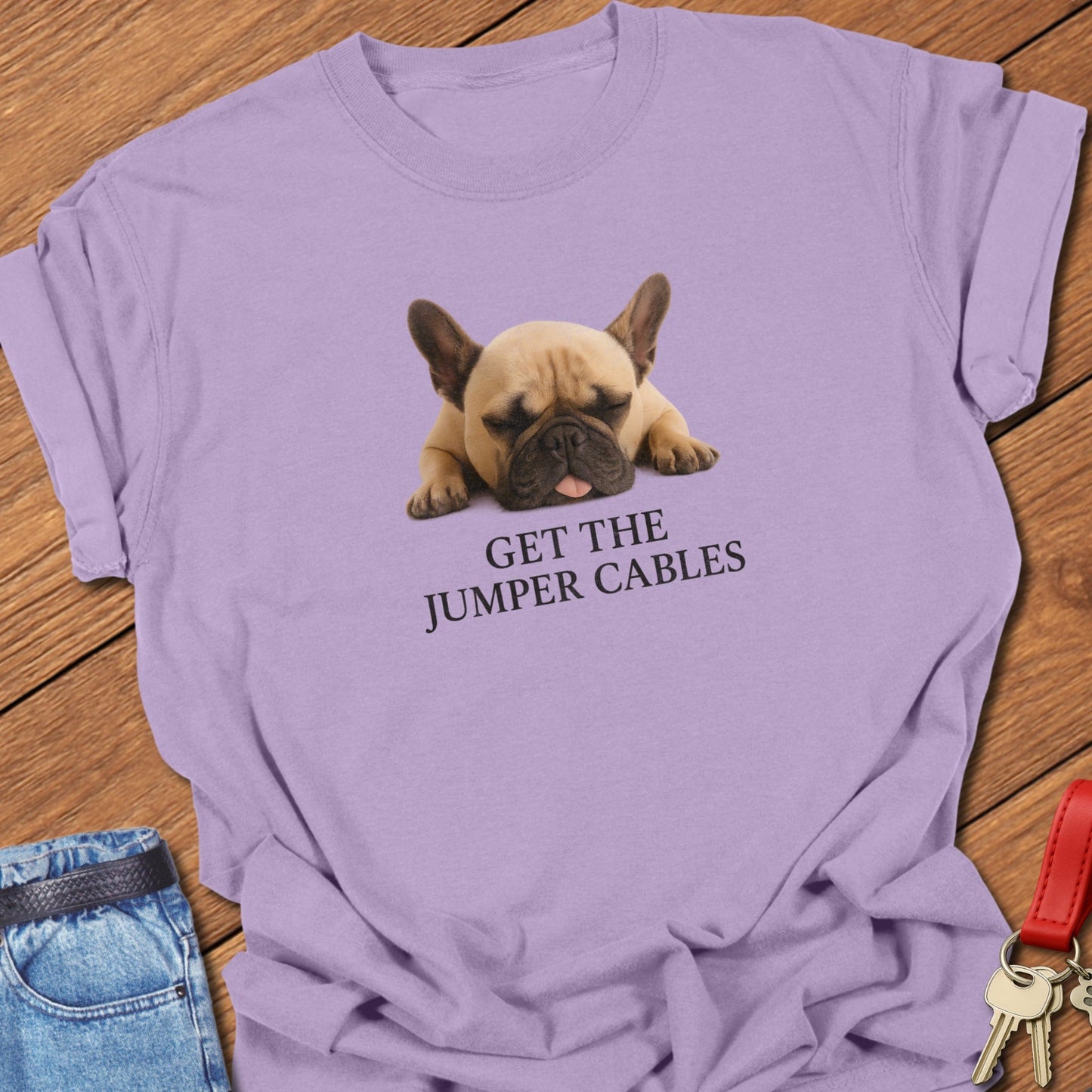 Slumbering Frenchie T Shirt