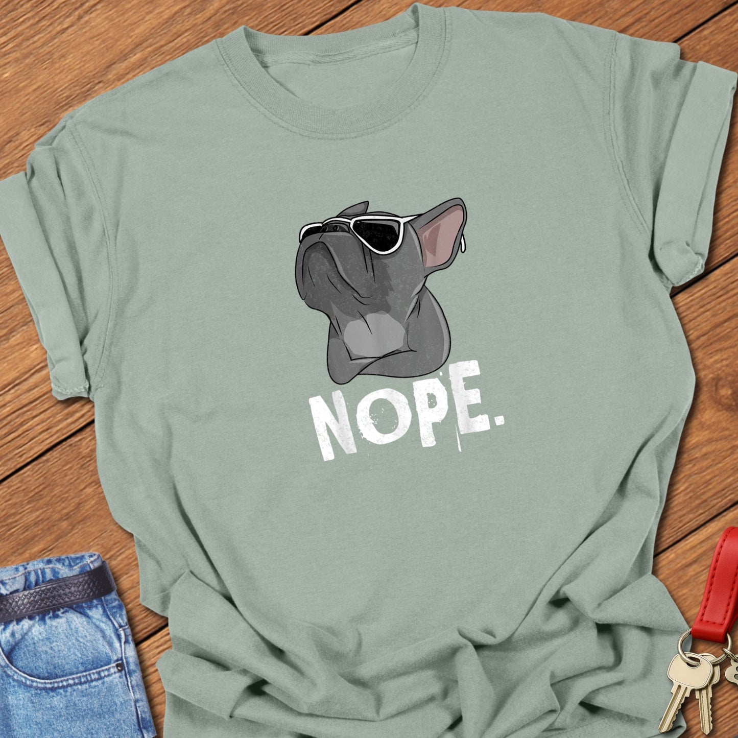 Stubborn Frenchie T Shirt