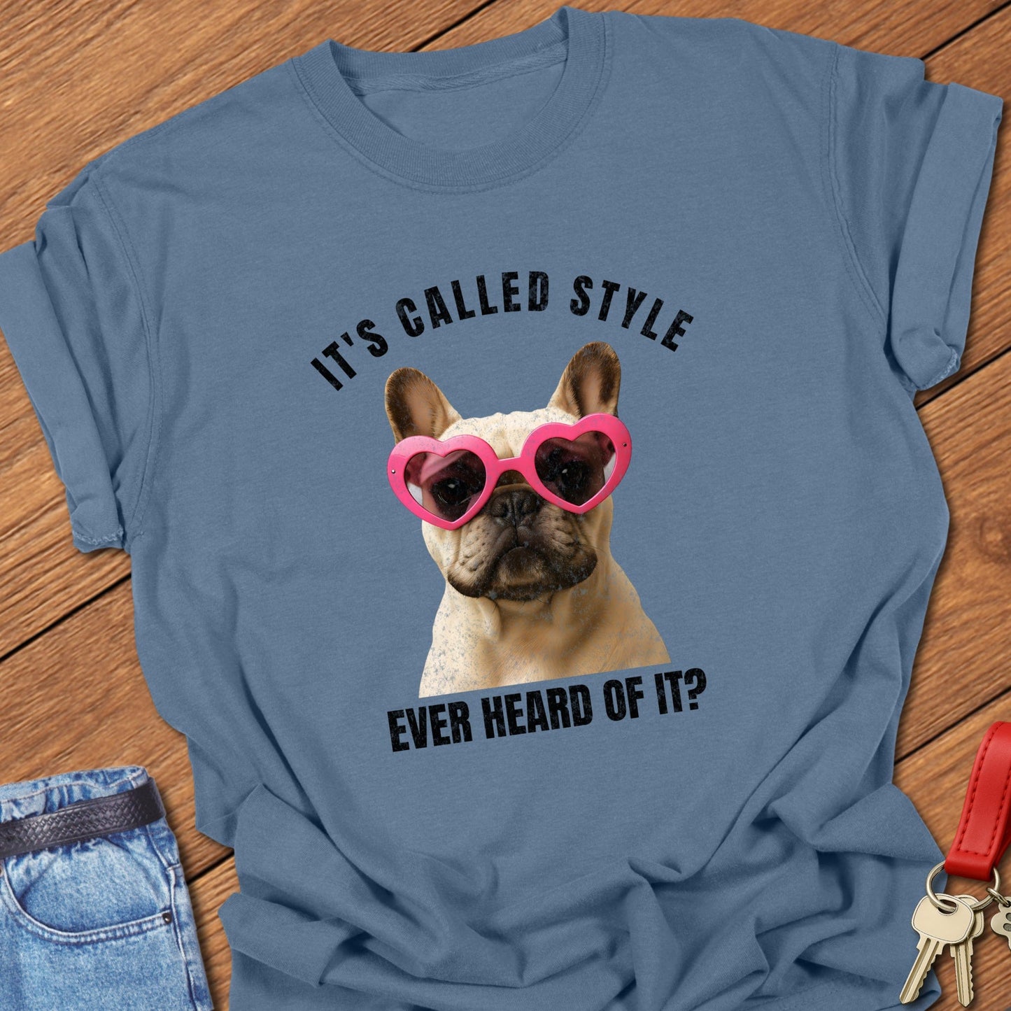 Stylish Frenchie T Shirt