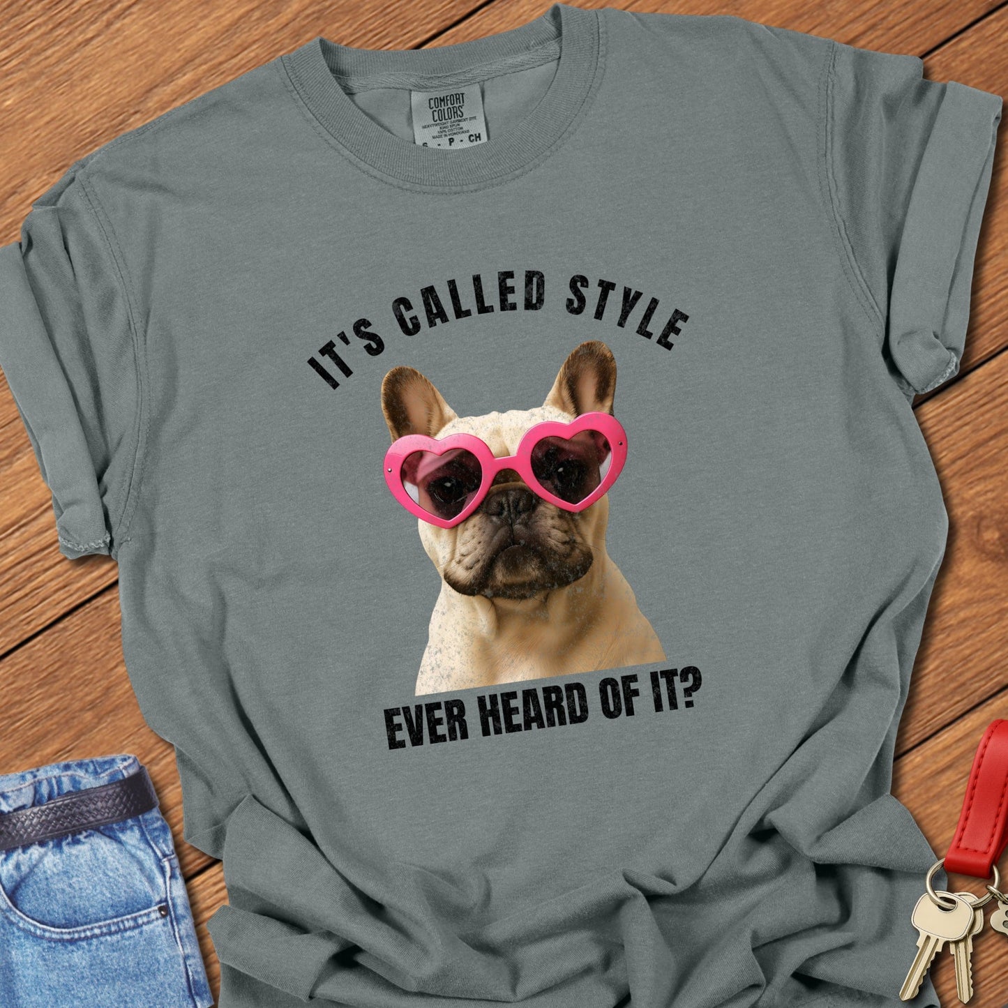 Stylish Frenchie T Shirt